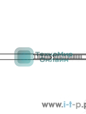 Монтажное оборудование Hyperline GT-200IBC Стяжка нейлоновая неоткрывающаяся, безгалогенная (halogen free), 200x3.6 мм, черная, (100 шт)