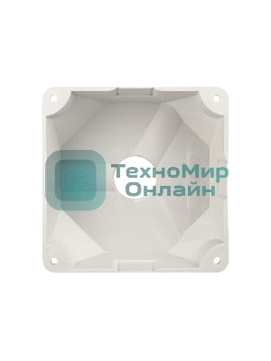 Коробка монтажная Rexant для камер видеонаблюдения130х130х50 мм