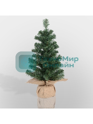 Елочка Neon-night 60 см в плетеном мешочке, ПВХ