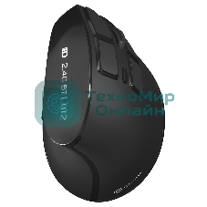 Мышь беспроводная Oklick 990MW черный, 2400 dpi, радиоканал, Bluetooth, USB, кнопки - 9