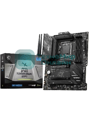 Материнская плата MSI MAG B760 TOMAHAWK WIFI, LGA 1700, Intel B760, 4xDDR5, 4xSATA, 3xM.2, 1xPCI-E 3.0 x4, 1xPCI-E 5.0 x16, 1xHDMI, 1xDP, 1xUSB Type-C, 1x2.5Gb LAN, 4xUSB-A 2.0, 4xUSB-A 3.2 Gen 2, 5x3.5 мм, 7.1, Standard-ATX