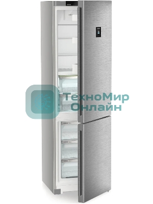 Холодильник Liebherr CBNsdc 573i-22 серебристый двухкамерный 266/94л морозилка снизу, No Frost