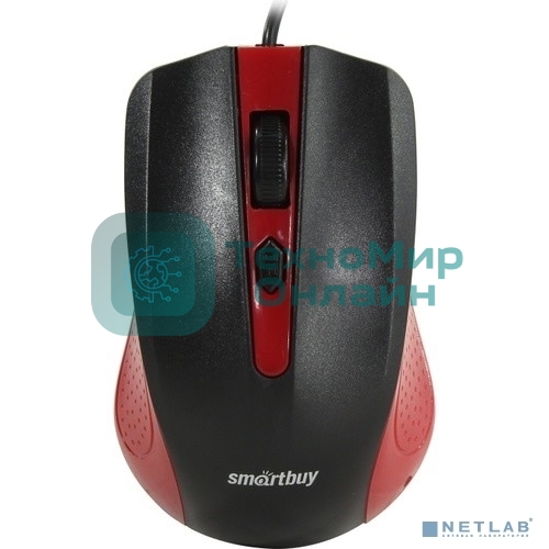 Мышь проводная Smartbuy ONE 352 красно-черная SBM-352-RK