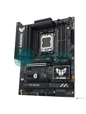 Материнская плата ASUS TUF GAMING B650E-PLUS WIFI, AM5, AMD B650, 4xDDR5, 4xSATA, 3xM.2, 1xPCIe 5.0 x16, 1xPCIe 4.0 x4, 2xPCIe 4.0 x1, 1xDisplayPort, 1xHDMI, 1x2.5Gb LAN, Wi-Fi 6E, Bluetooth 5.3, 1xUSB-C 20Gbps, 3xUSB-A 10Gbps, 6xUSB-A 2.0, 5x3.5 мм, 7.1, ATX