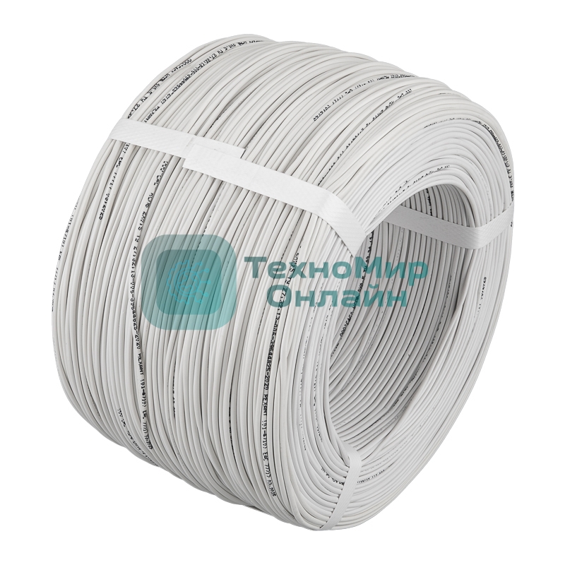 Кабель сигнальный КСПВ Rexant 2х0,5мм ССА, бухта 500 м