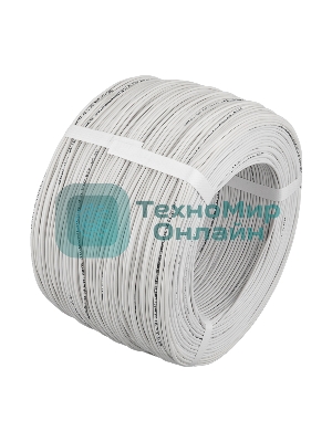 Кабель сигнальный КСПВ Rexant 2х0,5мм ССА, бухта 500 м