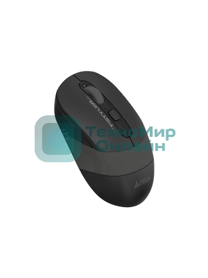 Мышь беспроводная A4Tech Fstyler FG10S черный/серый, 2000 dpi, радиоканал, USB, кнопки - 4