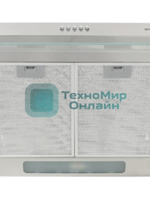 Вытяжка встраиваемая Gorenje WHU529EX/M нержавеющая сталь управление: кнопочное (1 мотор)