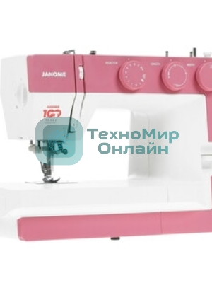 Швейная машина Janome 1522PG 25 операции, петля автомат, верт. челнок, нитевдеватель, мягкий чехол