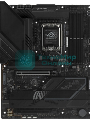 Материнская плата ASUS ROG STRIX Z890-F GAMING WIFI, LGA 1851, Intel Z890, 4xDDR5, 4xSATA, 5xM.2, 1xPCIe 5.0 x16, 1xPCIe 4.0 x4, 1xHDMI, 1xDP, 2xUSB-C, 1x 2.5Gb LAN, 4xUSB-A 3.2 Gen 1, 4xUSB-A 3.2 Gen 2, 2xUSB-A 2.0, 2xUSB-C Thunderbolt 4, 2x3.5 мм, 7.1, ATX