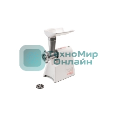 Мясорубка электрическая Гамма 7-01-04 белый, 700 Вт, 0,67 кг/мин, защита от перегрузки, насадки - 2