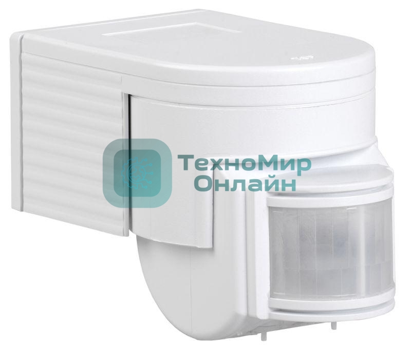 Датчик движения IEK LDD10-012-1100-001ДД 012 белый, макс. нагрузка 1100Вт, угол обзора 180град., дальность 12м, IP44