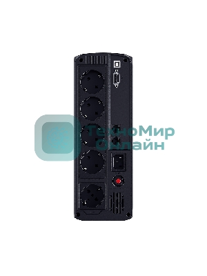 Источник бесперебойного питания UPS CyberPower VP1200ELCD Line-Interactive 1200VA/720W USB/RS-232/RJ11/45 (4 + 1 EURO)