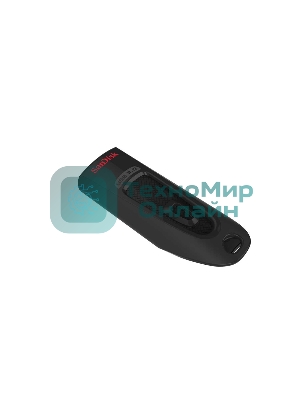 Флешка USB Sandisk CZ48 Ultra (SDCZ48-256G-U46), 256Gb, USB 3.0, R/W 130/30, черный