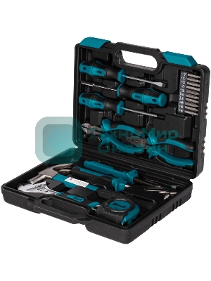 Набор ручного инструмента Bort BTK-19(93412864) Предметов в наборе 19 шт; Материал Сталь; Вес изделия 2,2 кг; Вес брутто=2,64 (Вес нетто=2,64) кг; 36,5 x 6,5 x 22; набор аксессуаров 20 шт; Биты из хромванадиевой стали, Отвертка с двухкомпонентной рукояткой; гарантия 2 г