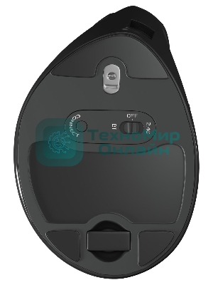 Мышь беспроводная Oklick 990MW черный, 2400 dpi, радиоканал, Bluetooth, USB, кнопки - 9