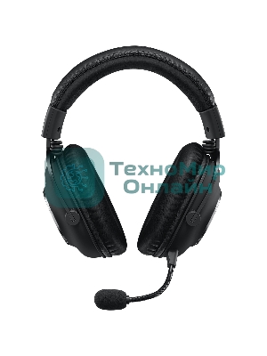 Гарнитура Logitech G Pro X Gaming Headset чёрный, проводная, USB/3.5 мм