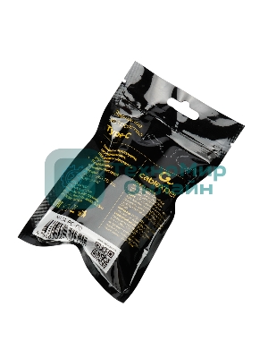 Зарядное устройство Cablexpert MP3A-PC-60 20Вт GaN, 3А, QC4.0/PD, 1xType-C, черный, пакет