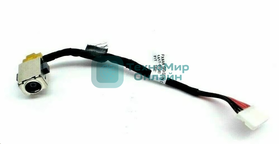 Разъем для ноутбука Asus TUF Gaming FX505 FX506 6-pin c кабелем