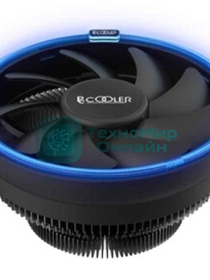 Кулер PCCooler E126MB черный 120мм алюминий 1800rpm 26.5db 4-pin 92W 70мм