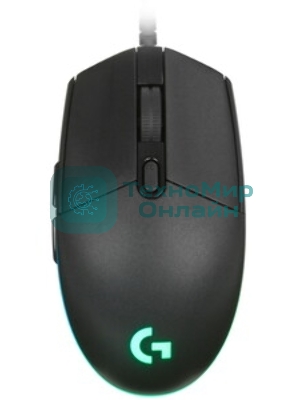 Мышь проводная Logitech G102 LIGHTSYNC черный, 8000 dpi, USB, кнопки - 6