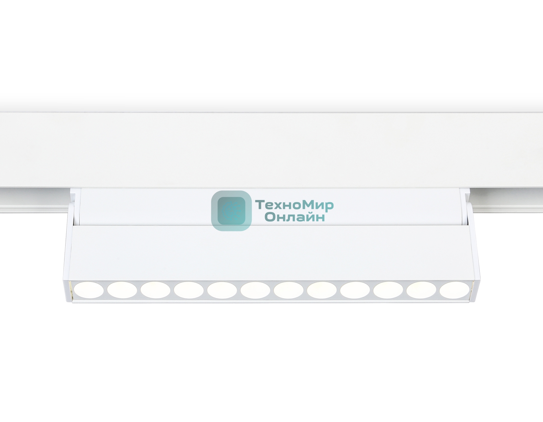 Светильник трековый светодиодный GL4044 WH белый IP20 12W 4200K 48V 24° 223*22*105