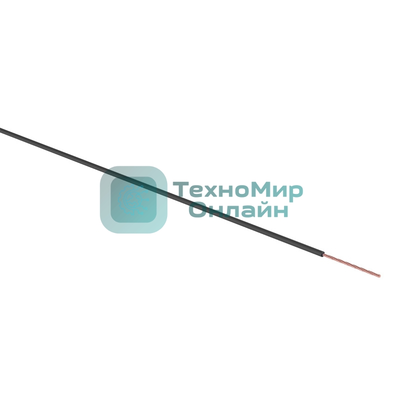 Провод ПГВА Rexant 1х2.50 мм², черный, бухта 100 м