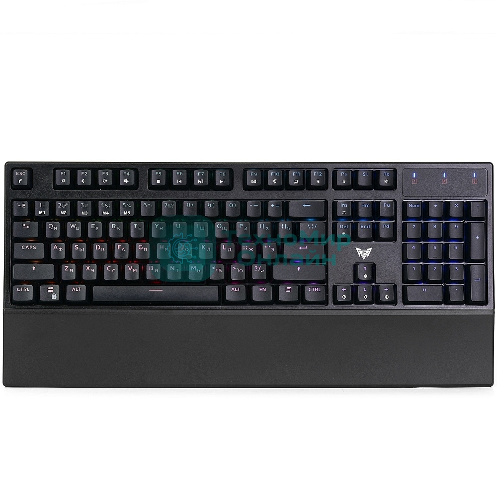 Клавиатура проводная CROWN CMGK-902, USB, черный