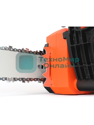 Пила цепная электрическая Patriot ESP 2418, 2400Вт, 18'/45 см, 3/8, 1,3мм 62 зв, плавный пуск, бесключевая натяжка цепи, термозащита