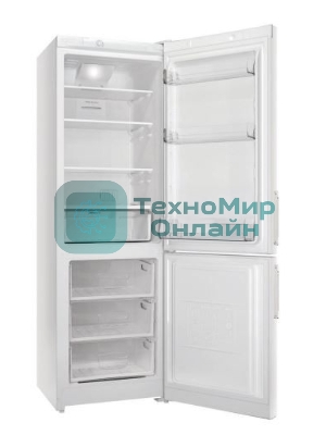 Холодильник Stinol STN 185 белый двухкамерный 223/75л морозилка снизу, No Frost