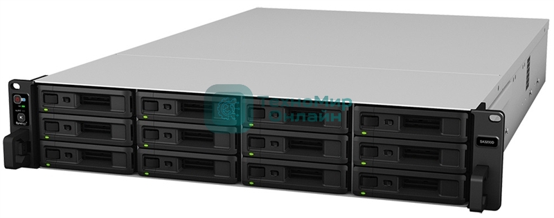СХД стоечное исполнение 12BAY 2U NO HDD SA3200D SYNOLOGY