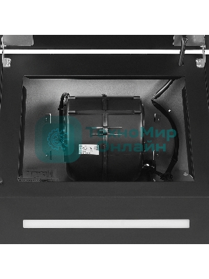 Вытяжка наклонная Maunfeld Falcon 60 Glass черная, 59.5 см, 1150 куб. м/ч, 54 дБ