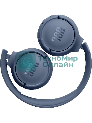 Беспроводные наушники JBL Tune 520BT синий, накладные, Bluetooth, быстрая зарядка