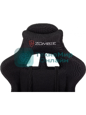 Кресло Zombie Void черный, экокожа, 120 кг, механизм качания