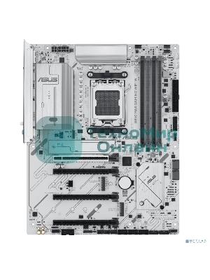 Материнская плата ASUS B850 MAX GAMING WIFI W, AM5, AMD B850, 4xDDR5, 4xSATA, 3xM.2, 1xPCIe 5.0 x16, 1xPCIe 4.0 x4, 2xPCIe 3.0 x1, 1xDisplayPort, 1xHDMI, 1x2.5Gb LAN, Wi-Fi 6E, Bluetooth 5.3, 1xUSB-C 10Gbps, 3xUSB-A 10Gbps, 2xUSB-A 5Gbps, 2xUSB-A 2.0, 3x3.5 мм, 7.1, ATX