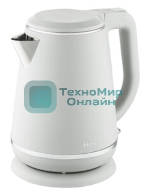 Чайник электрический Haier HK-502 1.5л. 3000Вт серый корпус: нерж.сталь/пластик (TD0029960RU)
