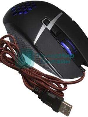 Мышь проводная ExeGate Gaming Standard Laser GML-14 черный, 4000 dpi, USB, кнопки - 8