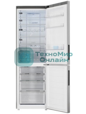 Холодильник Haier C2F636CXMVU1 нержавеющая сталь двухкамерный 256/108 л морозилка снизу, No Frost