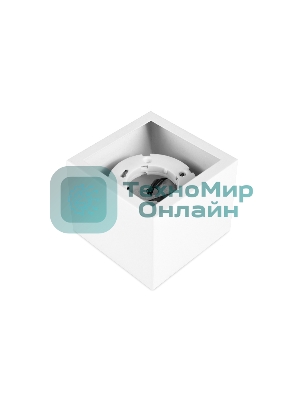 Светильник накладной TN705 WH белый GX53 100*100*80