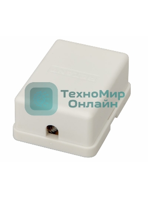Рoзетка телефонная внешняя Rexant, 2 порта RJ-14(6P-4C), категория 3, (50 шт/уп)