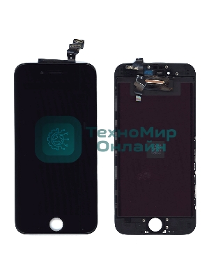Дисплей Amperin для Apple iPhone 6 в сборе с тачскрином (IPS), черный
