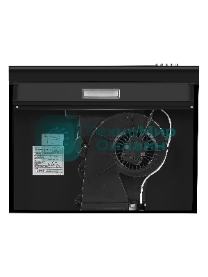 Вытяжка козырьковая Maunfeld MPC 60 черный, 60 см, 320 куб. м/ч, 59 дБ