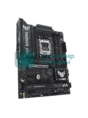 Материнская плата ASUS TUF GAMING B850-PLUS WIFI, Socket AM5, AMD B850, 4xDDR5, 4xSATA, 3xM.2, 1xPCIe 5.0 x16, 1xPCIe 4.0 x16, 2xPCIe 4.0 x1, 1xHDMI, 1xDP, 1x 2.5Gb LAN, Wi-Fi 7, 3xUSB-A 10Gbps, 4xUSB-A 5Gbps, 1xUSB-C 20Gbps, 2xUSB-A 2.0, 5x3.5 мм, 7.1, ATX