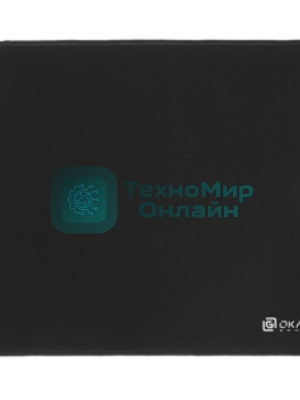Коврик для мыши Oklick/Оклик OK-F0283 черный 280x225x3мм