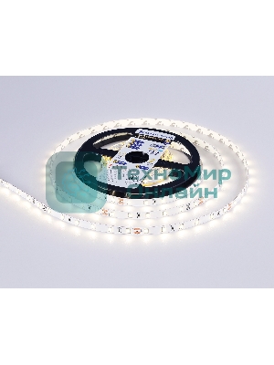 Светодиодная лента Ambrella light GS3002 2835 60Led/ 6W m/ 24V IP20 4500K/ 5000*8*1.2mm (2 конт.)
