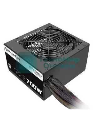 Блок питания Thermaltake TR2 S 700W (PS-TRS-0700NPCWEU-2), 700Вт, 80 PLUS, 120мм, черный