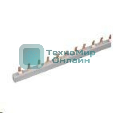 Шина соединительная типа PIN для 3-ф нагр. 100А 36х27мм EKF pin-03-100m