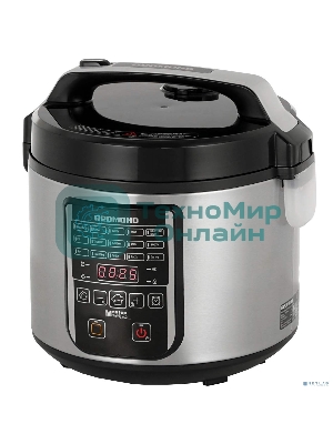 Мультиварка Redmond RMC-M36 сталь/черный