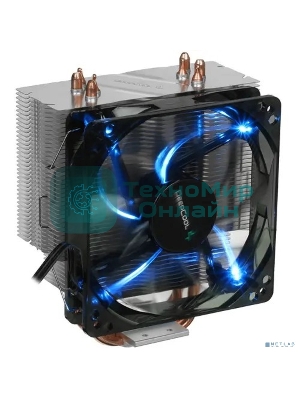 Кулер Deepcool GAMMAXX 400 BLUE BASIC серебристый 120мм алюминий+медь 1500rpm 30db 4-pin 130W 154мм