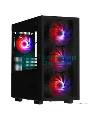 Компьютерный корпус DeepCool CH560 Digital черный (R-CH560-BKAPE4D-G-1) (ATX, без БП, 2хUSB, с окном)